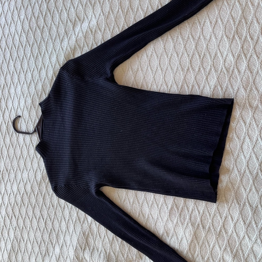 Black sweater